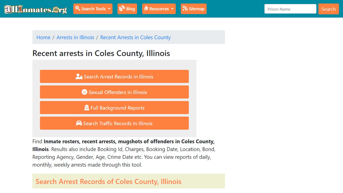 Recent arrests in Coles County, Illinois | Mugshots, Rosters, Inmates ...